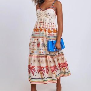 Farm Rio Zodiac Midi Dress